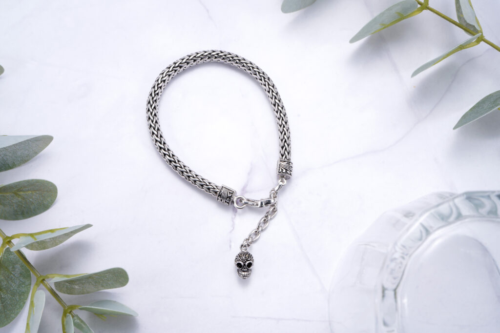 Silver necklaces