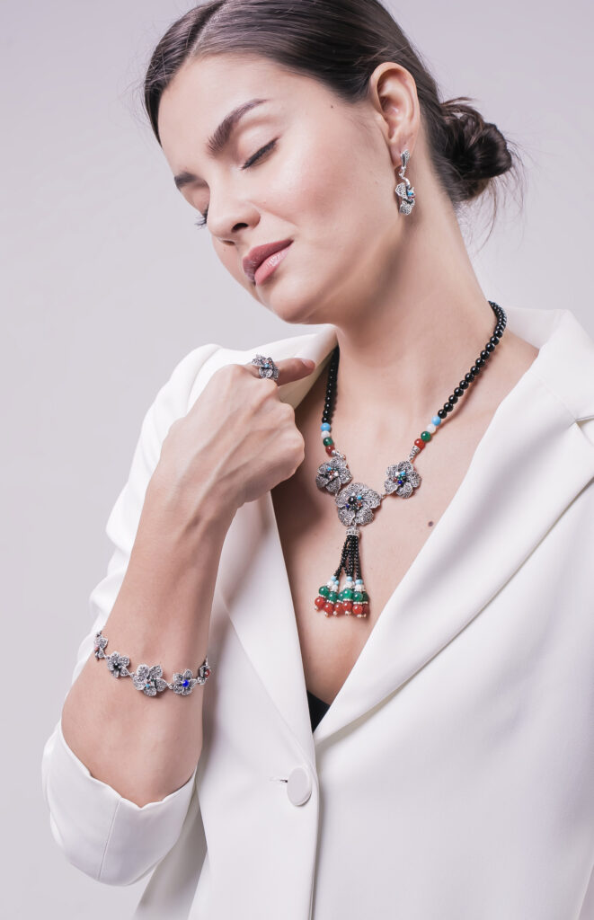 Wearing Jewellery Silver