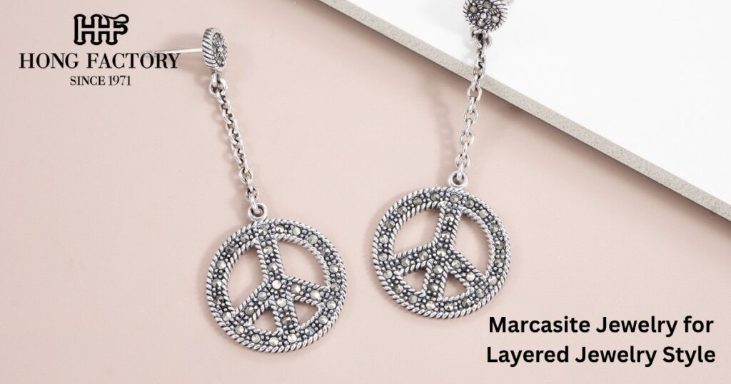 Marcasite Jewelry for Layered Jewelry Style