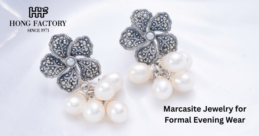 Marcasite Jewelry for Formal Evening Wear