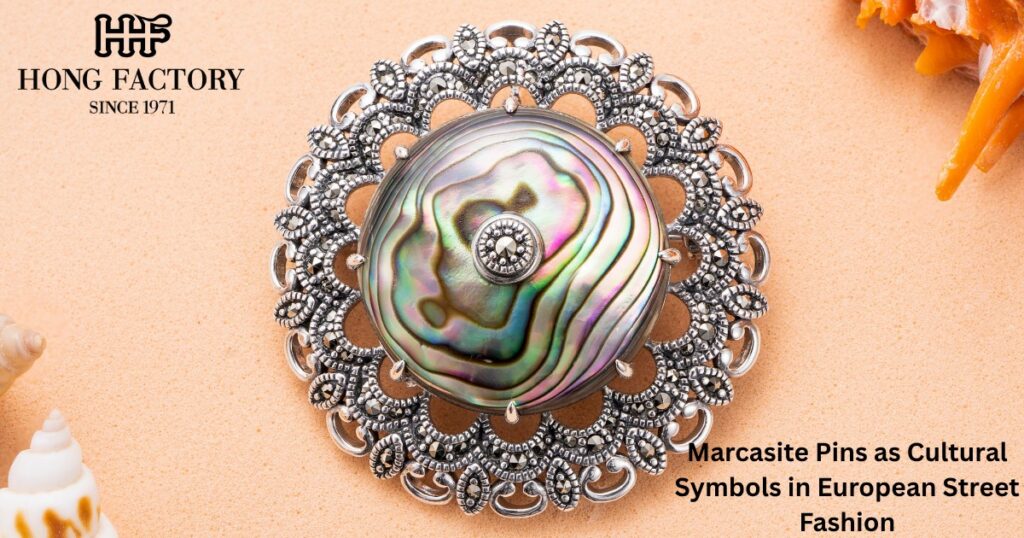 Marcasite Pins as Cultural Symbols in European Street Fashion