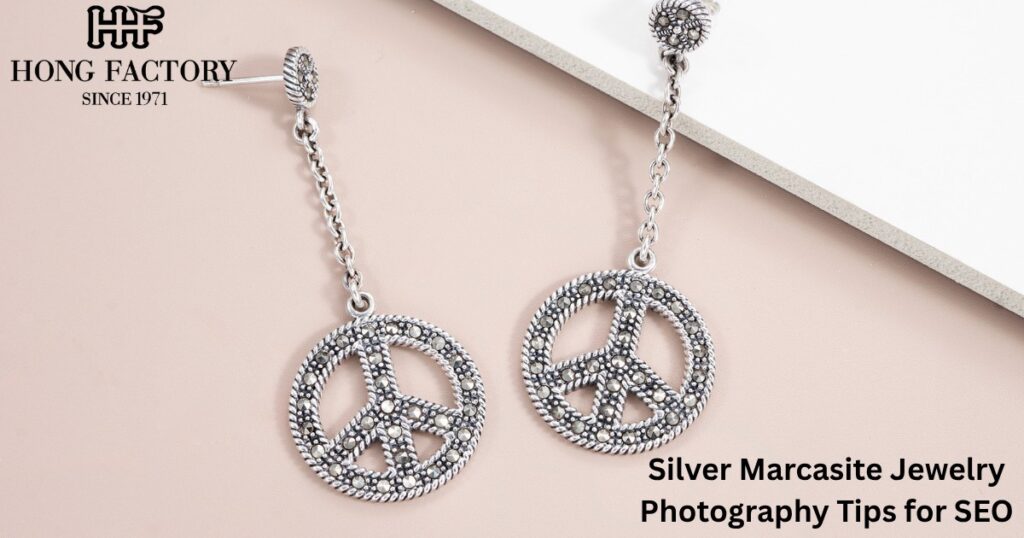 Silver Marcasite Jewelry Photography Tips for SEO
