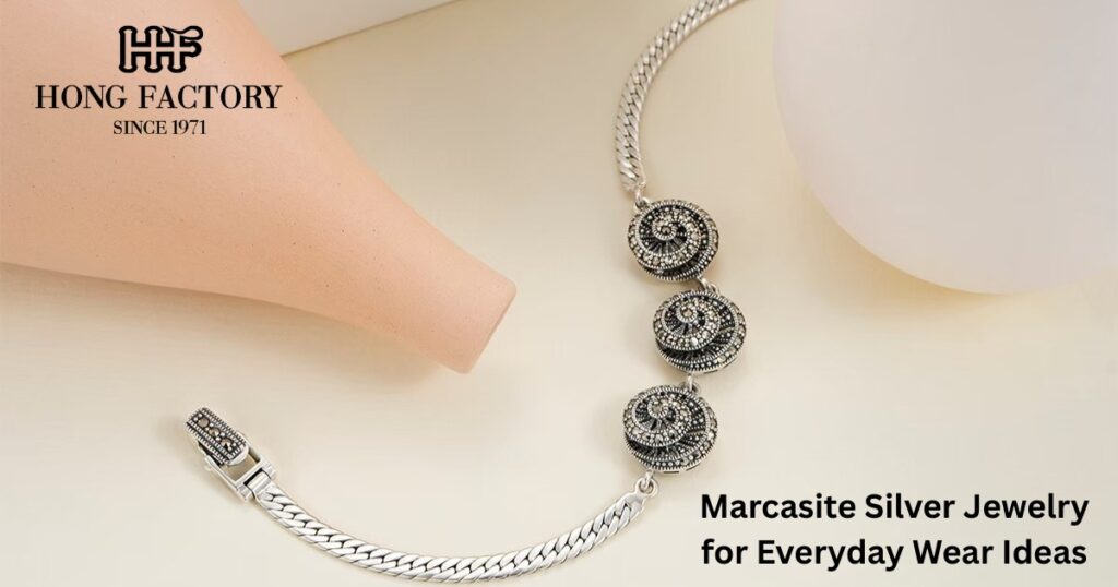 Marcasite Silver Jewelry for Everyday Wear Ideas