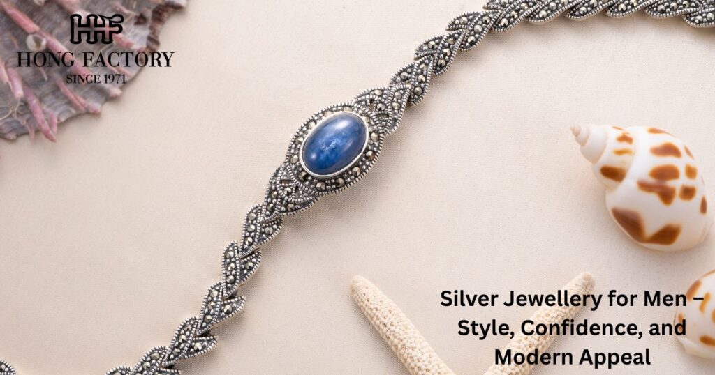 Silver Jewellery for Men – Style, Confidence, and Modern Appeal