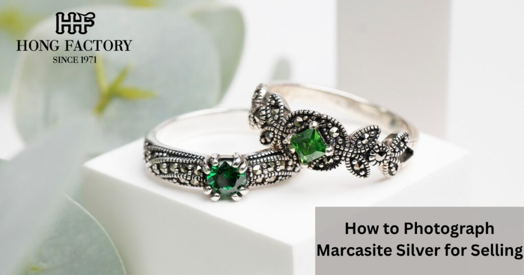 How to Photograph Marcasite Silver for Selling